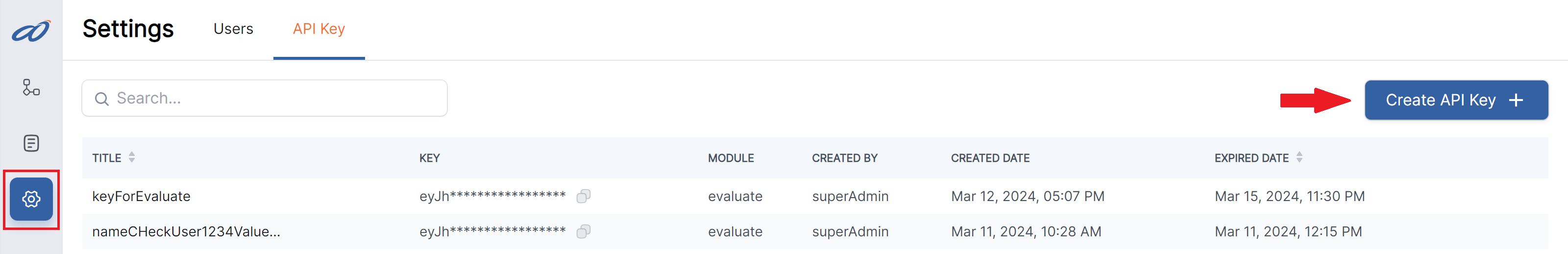 Outside-Evaluate-API