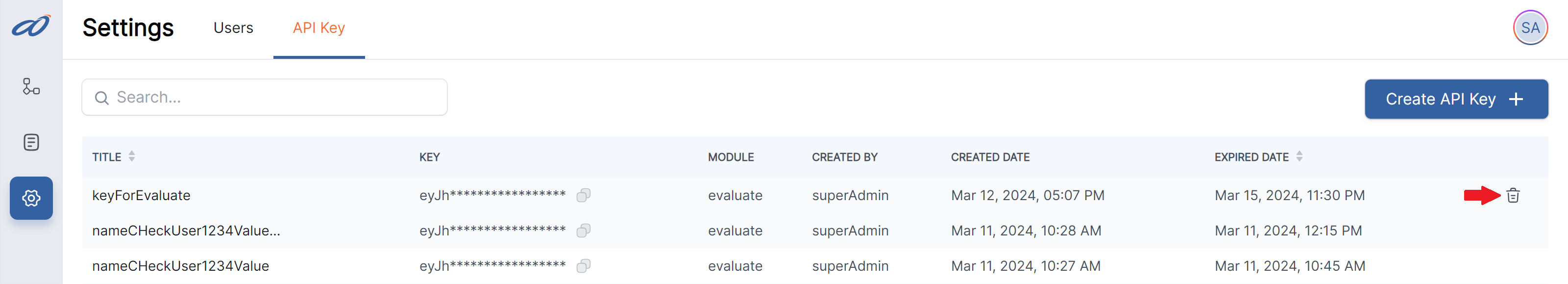 Outside-Evaluate-API